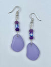 Ocean Tide Earrings (Lavender)