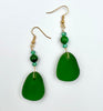 Ocean Tide Earrings (Green)