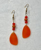 Ocean Tide Earrings (Orange)