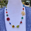 Wildflower Garden Necklace (Bright)